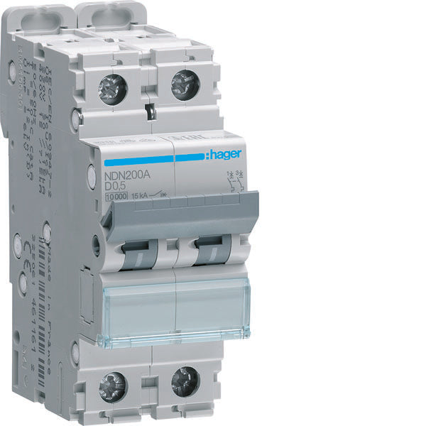 HAG NDN200A COMMUTATEUR AUTOMATIQUE 2P 0 5A 10KA D 2M