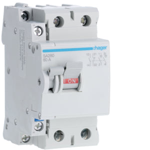 HAG SA280 INT NONAUT 2P 80A ACCES + 1C AUX 2 5M