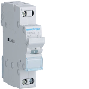 HAG SFH132 FWD 1 2 1 PÔLE 32A 1 MOD COM HIGH