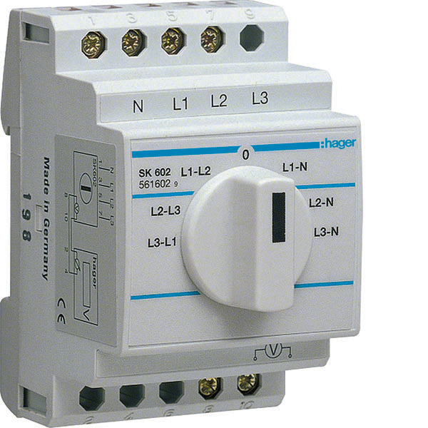 HAG SK602 INTERRUPTEUR VOLTMÉTRIQUE 3M