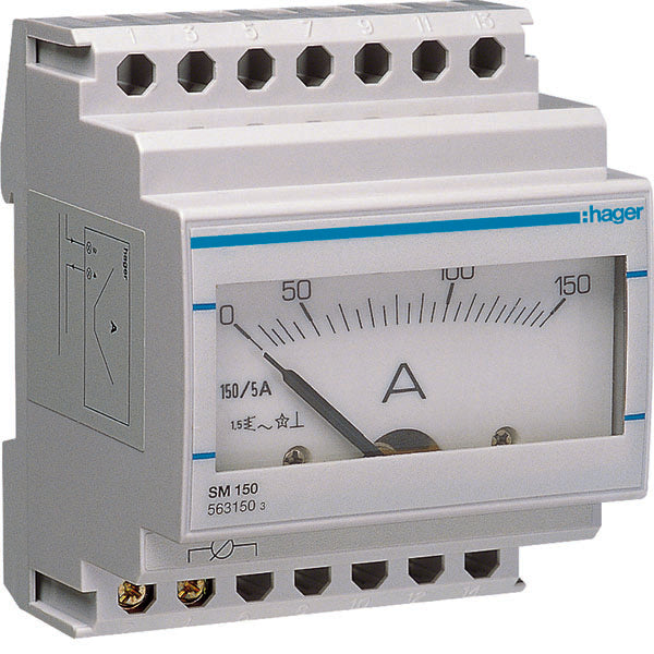 HAG SM150 AMPER ANAL INDIRECT 0 150A 4M