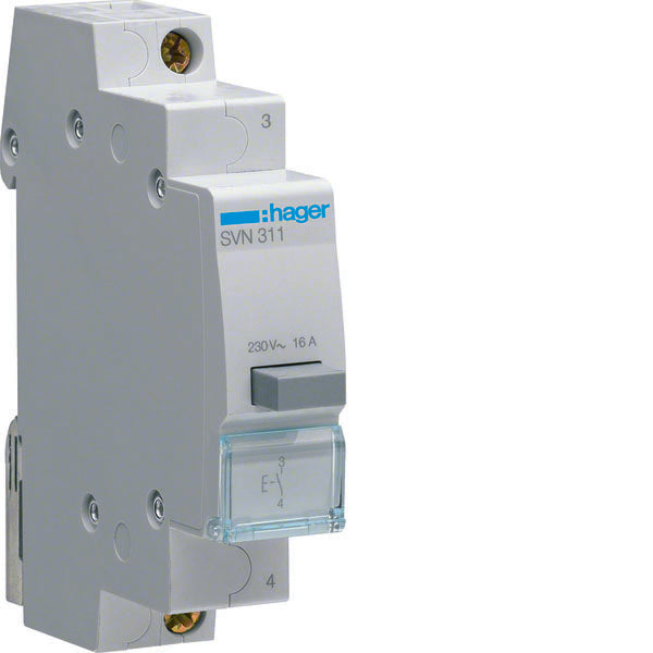 HAG SVN311 1 BOUTON POUSSOIR NON LUMINEUX 1NO 1M