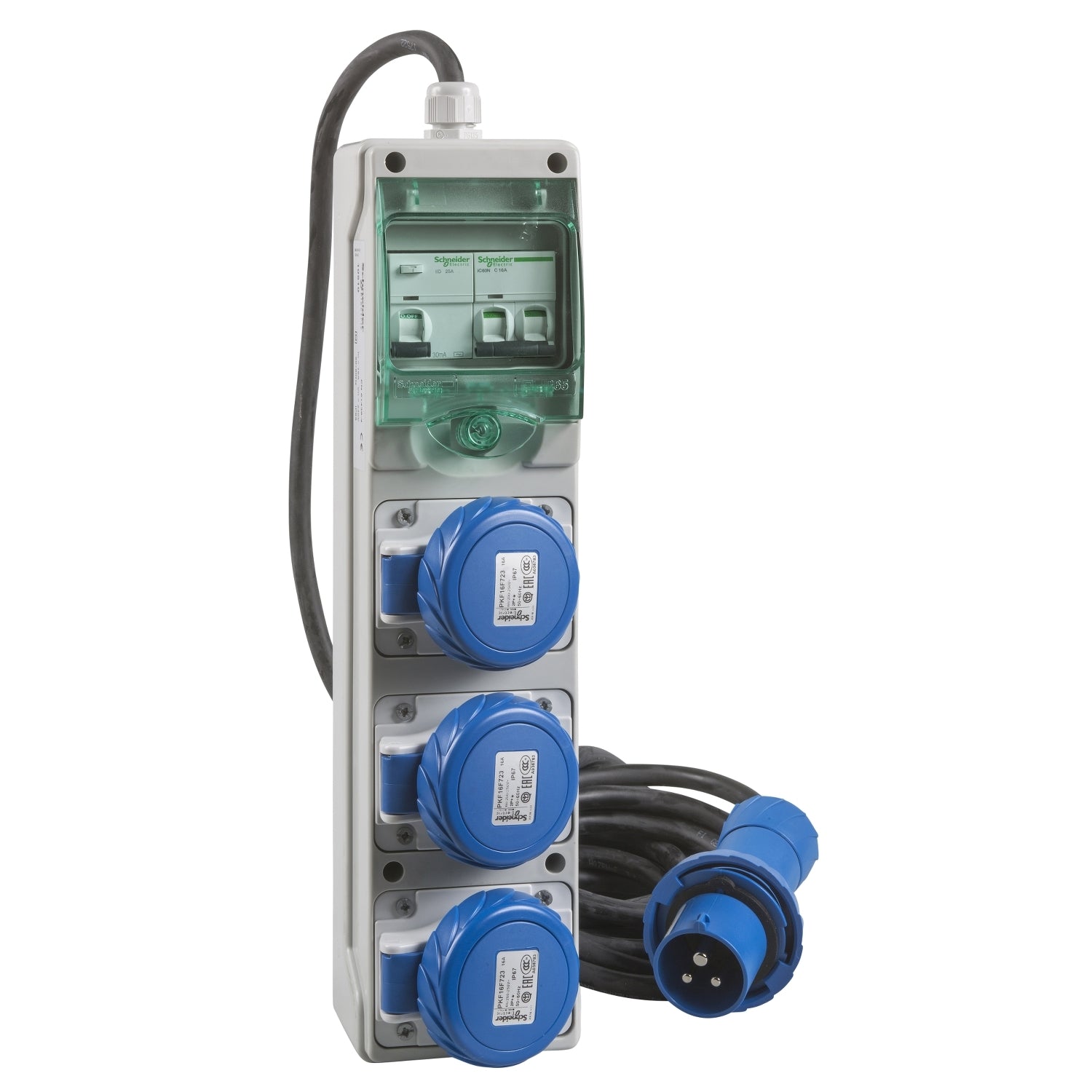 SNR 10510 PANNEAU ECS MOB IP65 3 PRISES INC