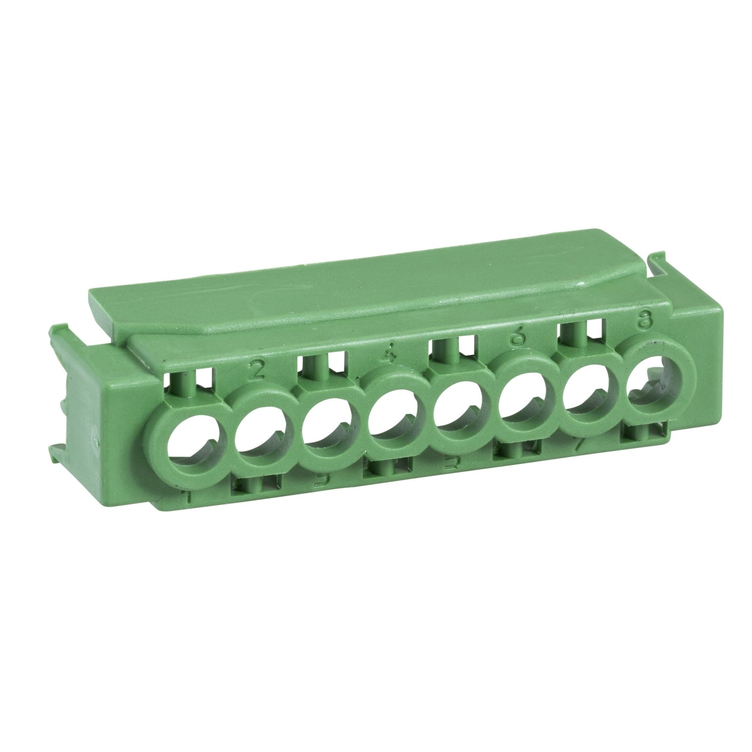 SNR 13582 PROT IP20 8 TROUS VERT X KAEDRA