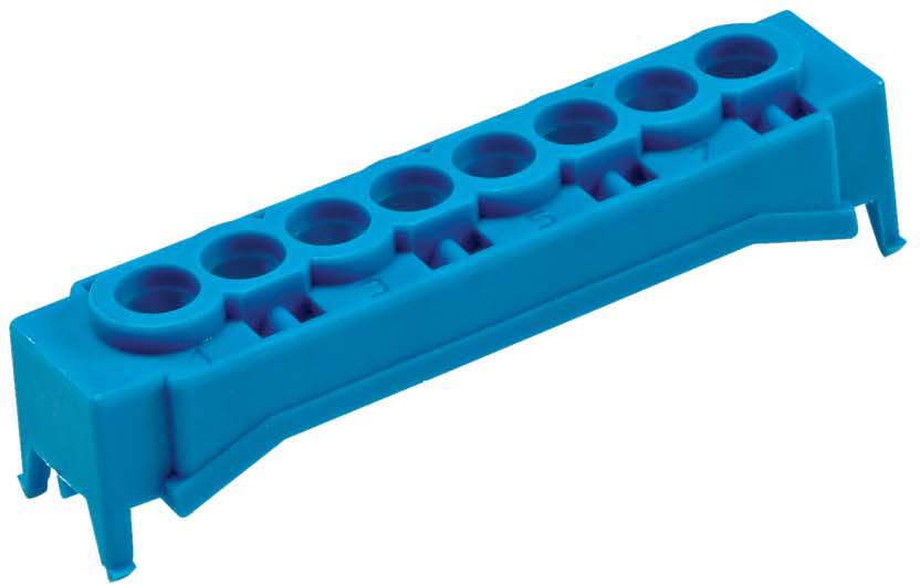 SNR 13586 PROT IP20 8 TROUS BLEU X KAEDRA