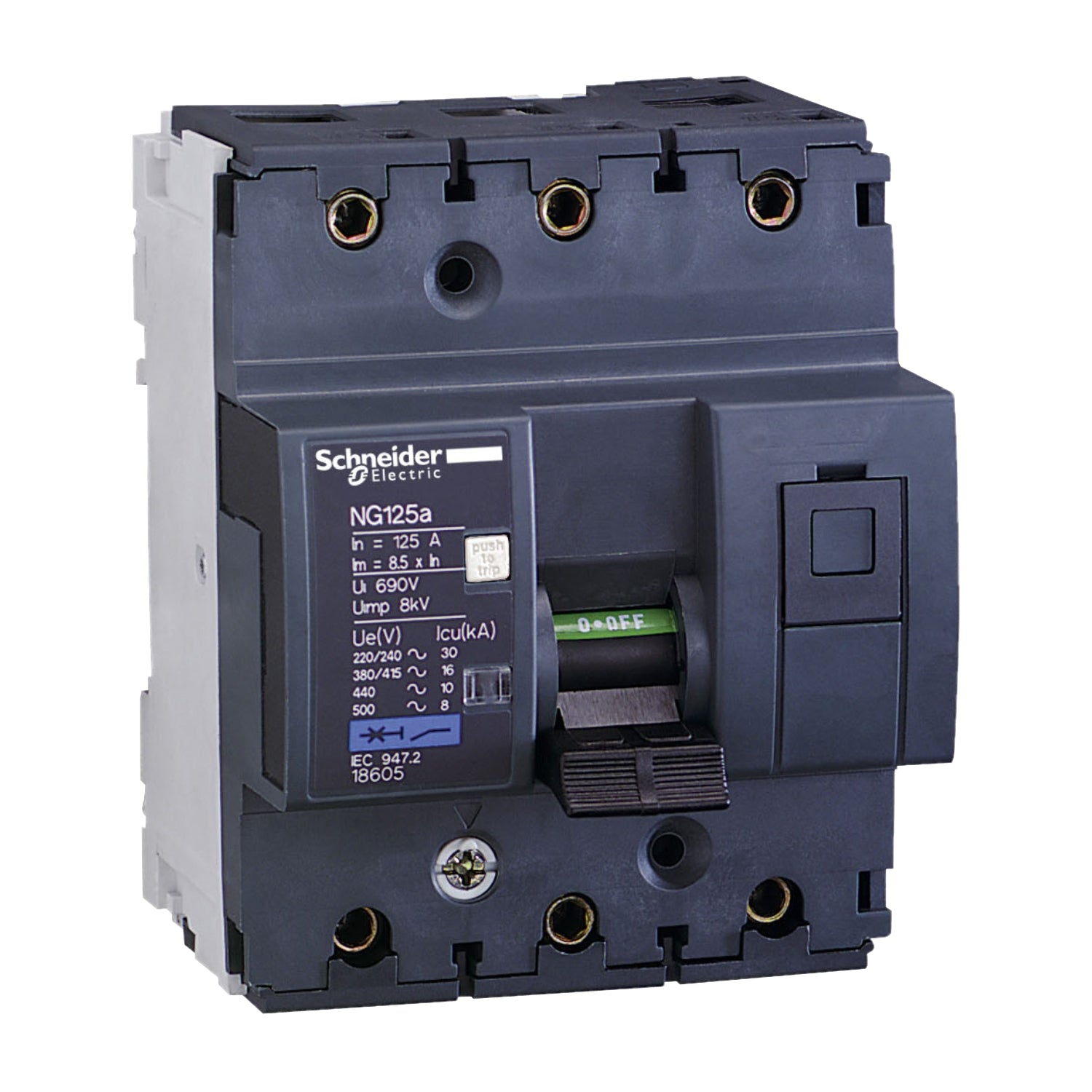 SNR 18604 Int Aut NG125a 3P 100A courbe C