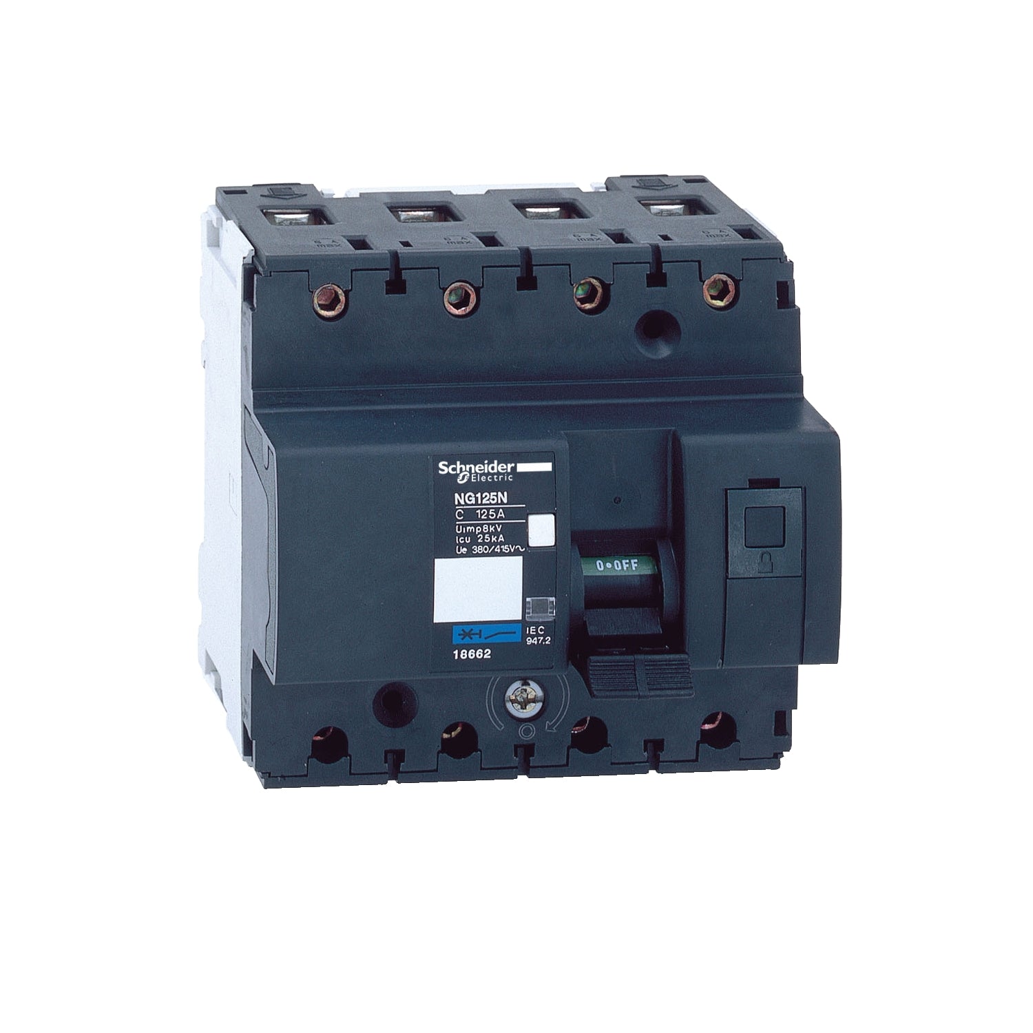 SNR 18660 Int Aut NG125N 4P 100A courbe C
