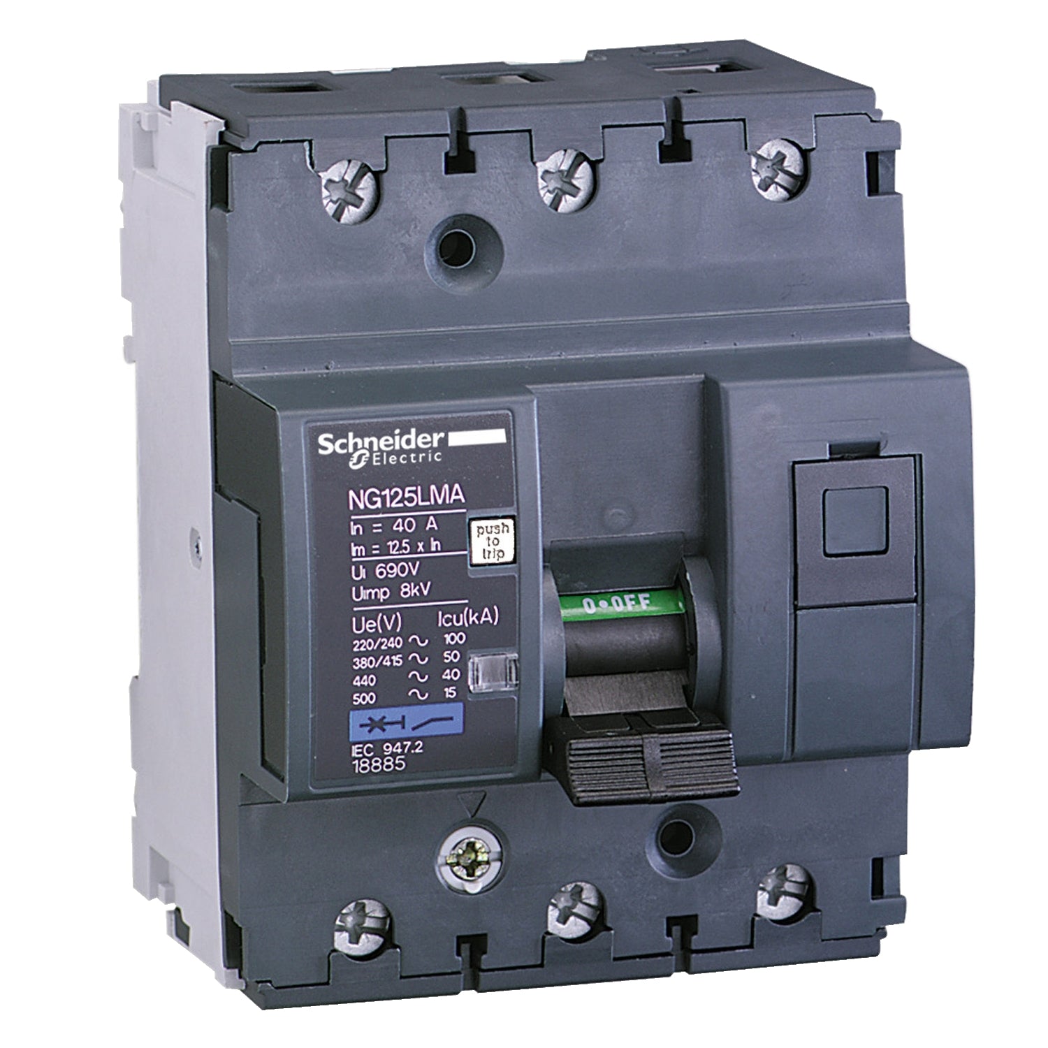 SNR 18885 Int Aut NG125LMA 3P 40A avec MA