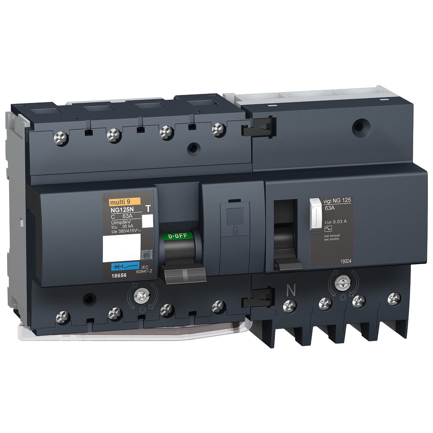 SNR 19004 Vigi NG125 4P 63A 30mA cl AC