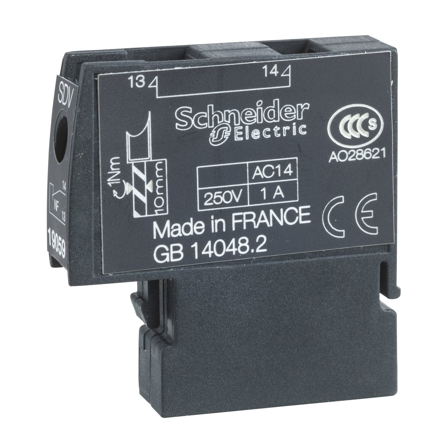 SNR 19059 Contact défaut SDV NF NG125