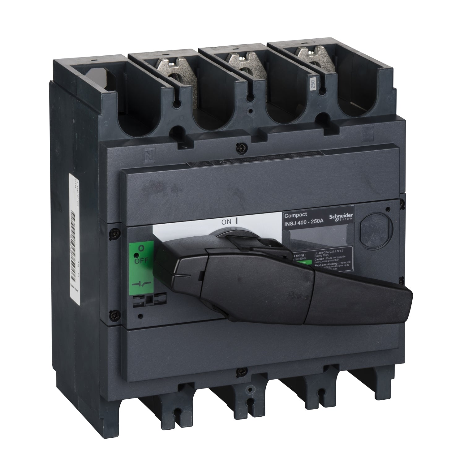 SNR 31118 INSJ400 250A 3P bouton noir