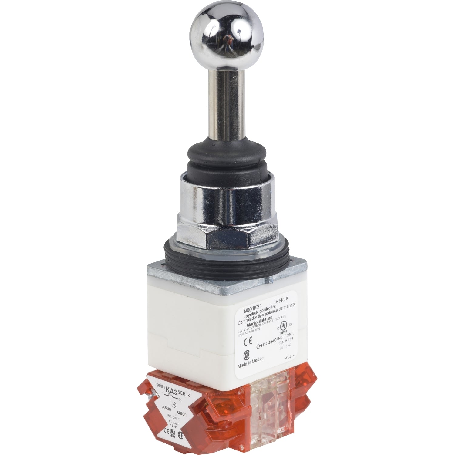 SNR 9001K31H8 Joystick 2 directions 2 NC