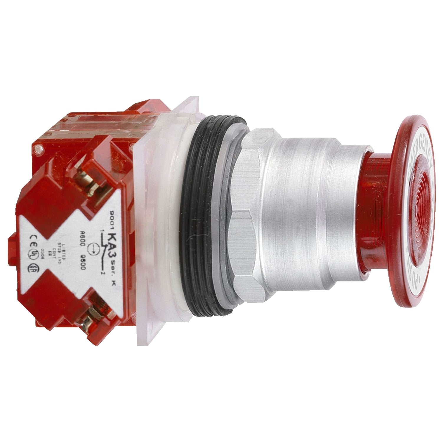 SNR 9001KR9R21H6 Poussoir coup de poing rouge 1 NF