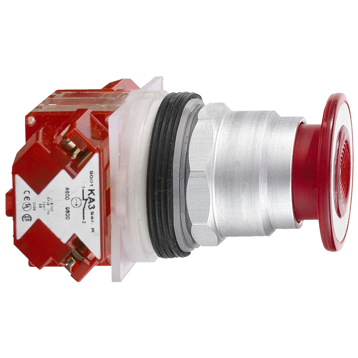 SNR 9001KR9RH6 Poussoir coup de poing rouge 1 NF