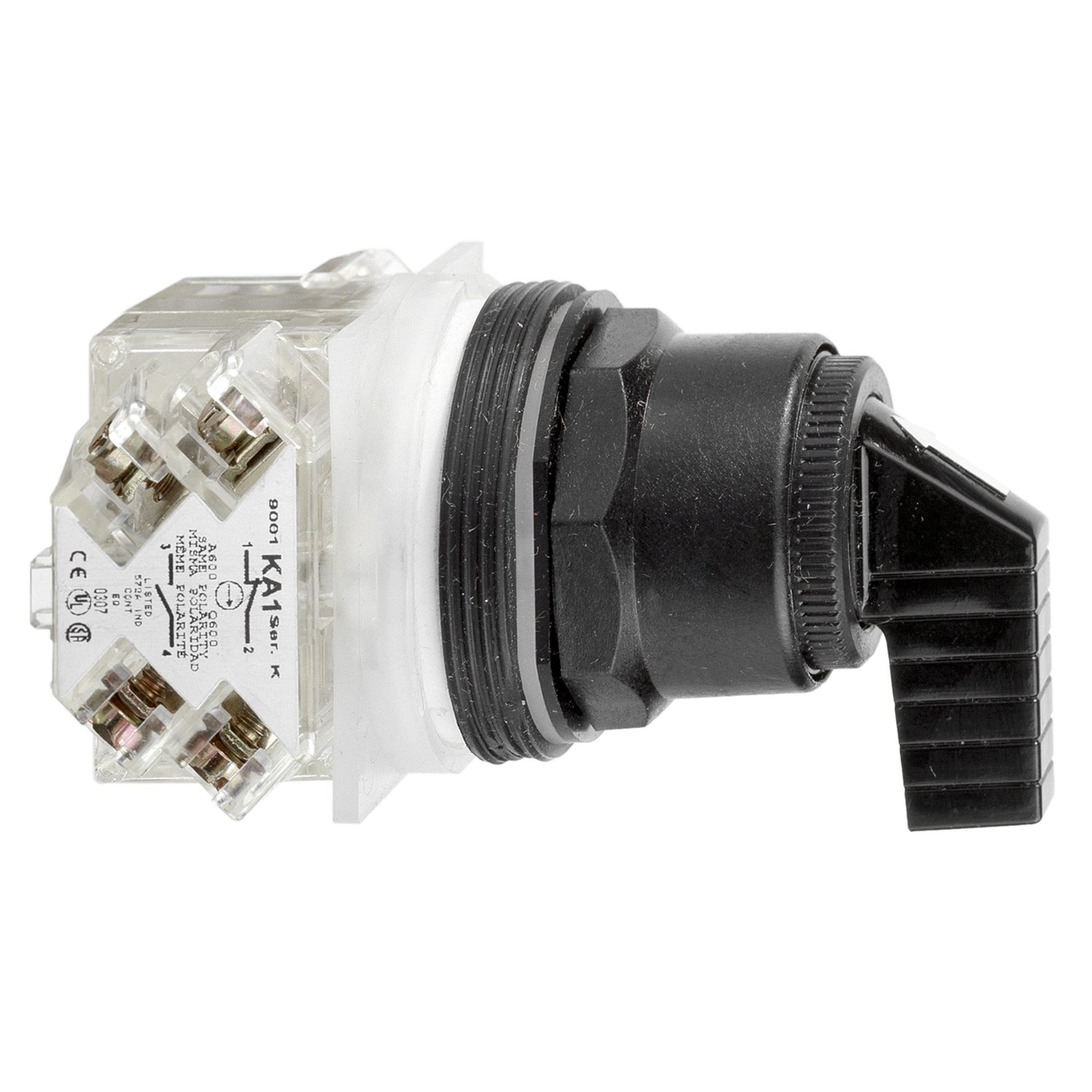 SNR 9001SKS11FB Sélecteur avec 2 positions de levier fixes
