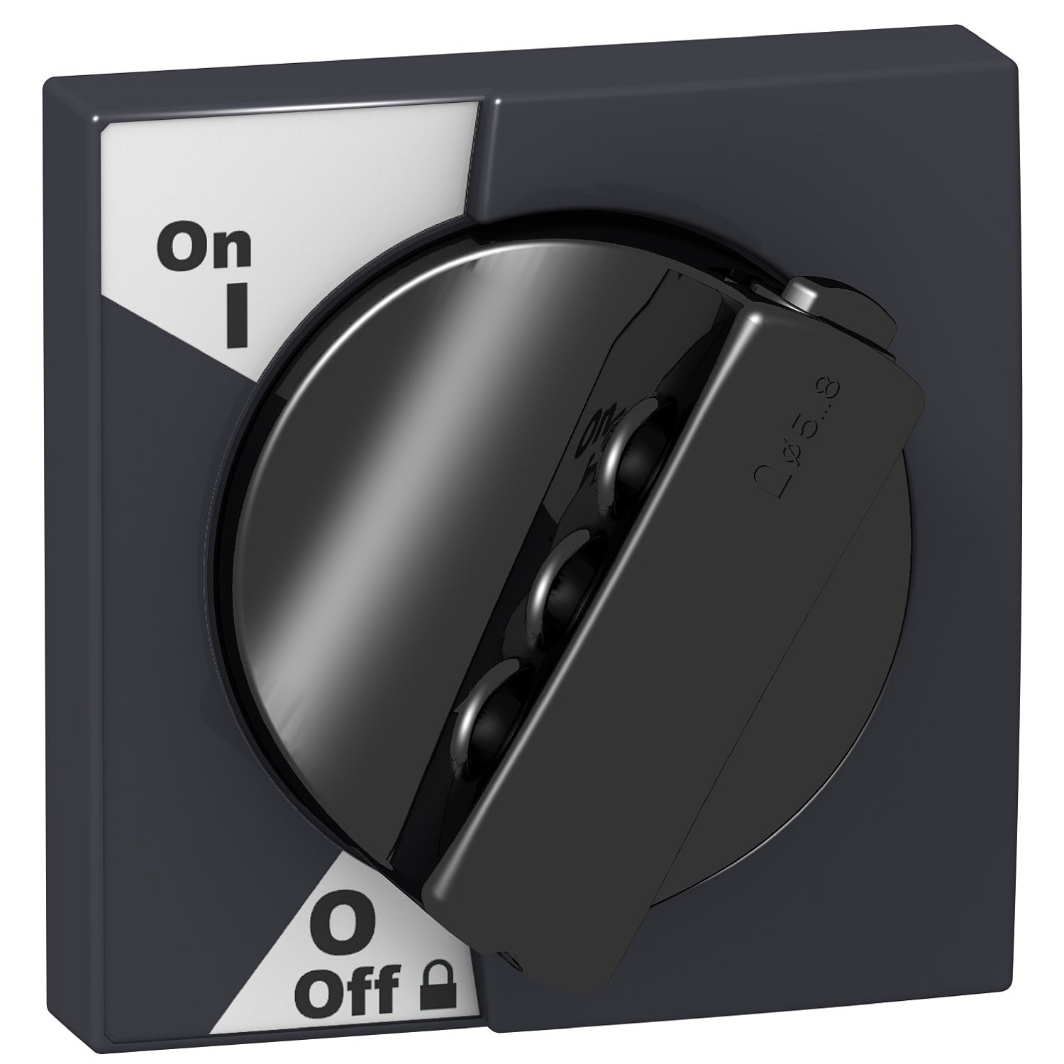 SNR A9A27005 Commande rotative noire pour iC60