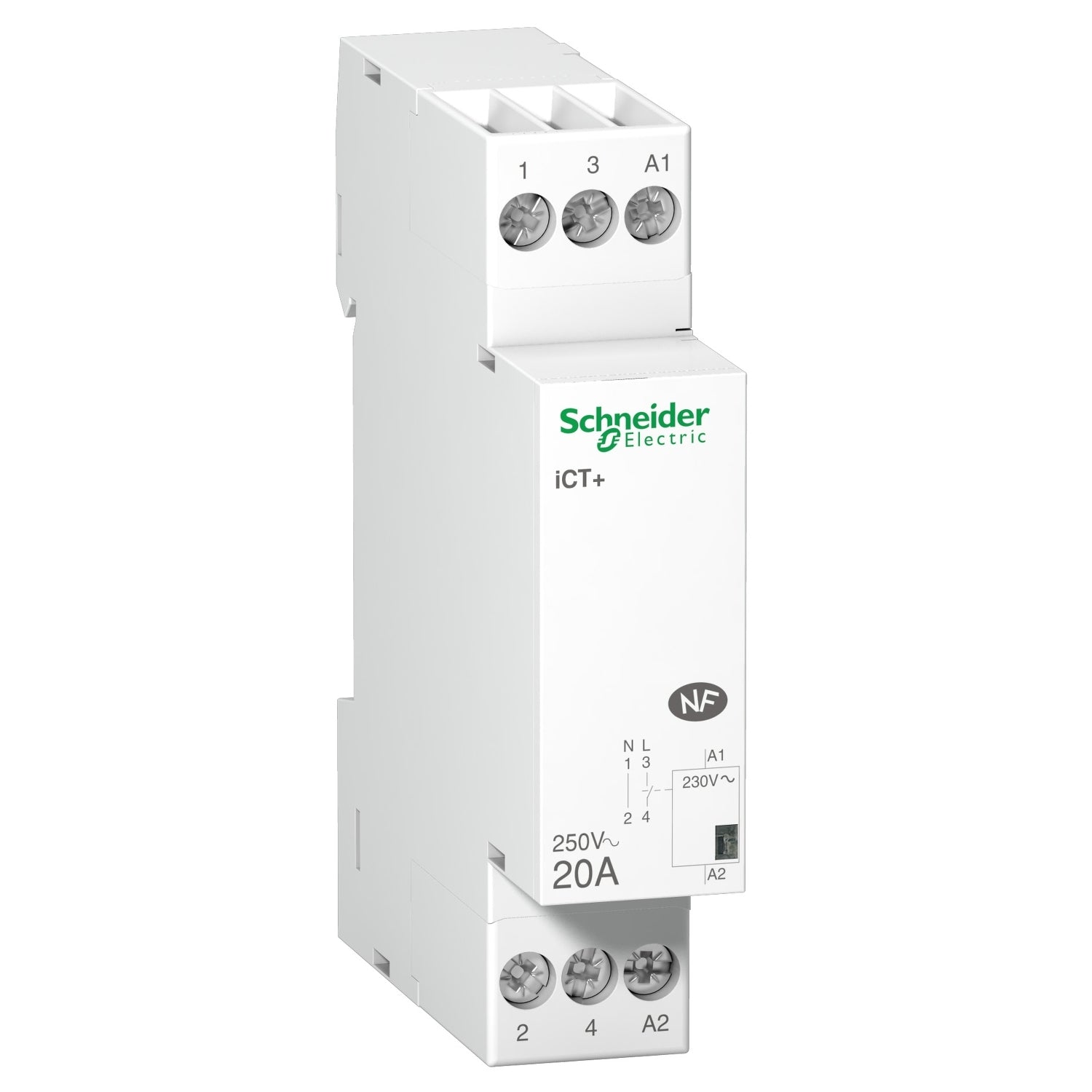 SNR A9C15030 iCT+ 1NO 20A commande 230Vac