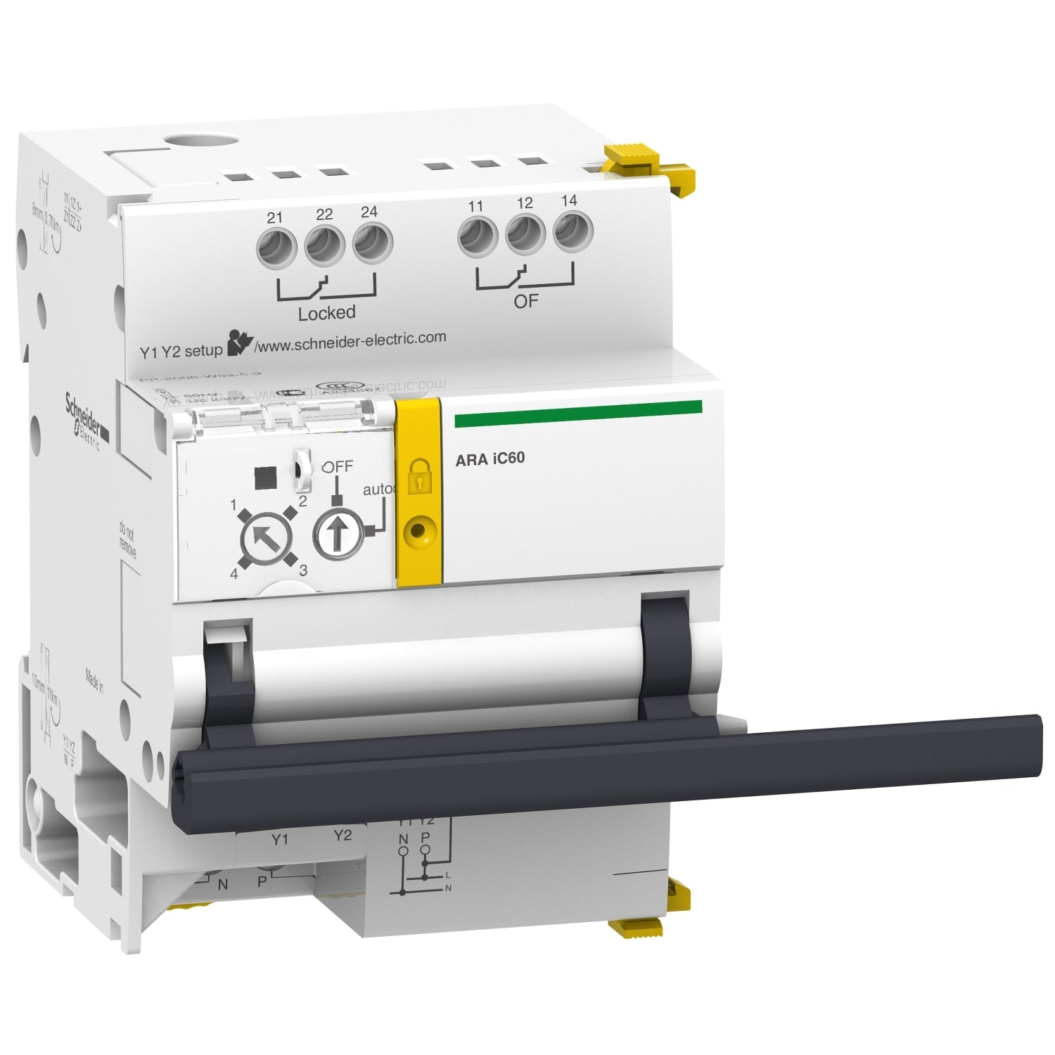 SNR A9C70134 ARA 230 Vac 4 prog pour int iC60 3 4P
