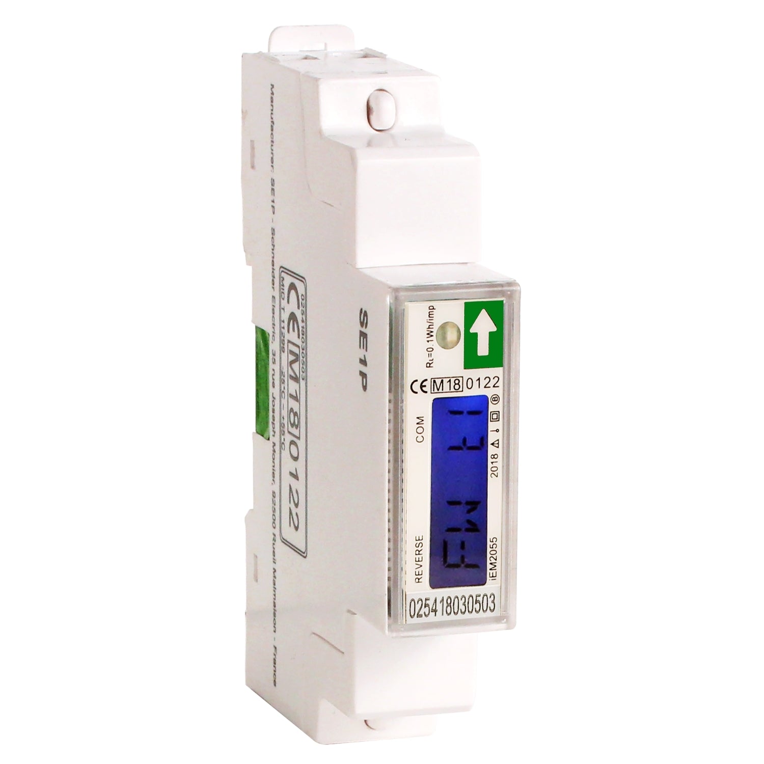 SNR A9MEM2050 iEM2050 1P+N ins 45A Modbus 1mod