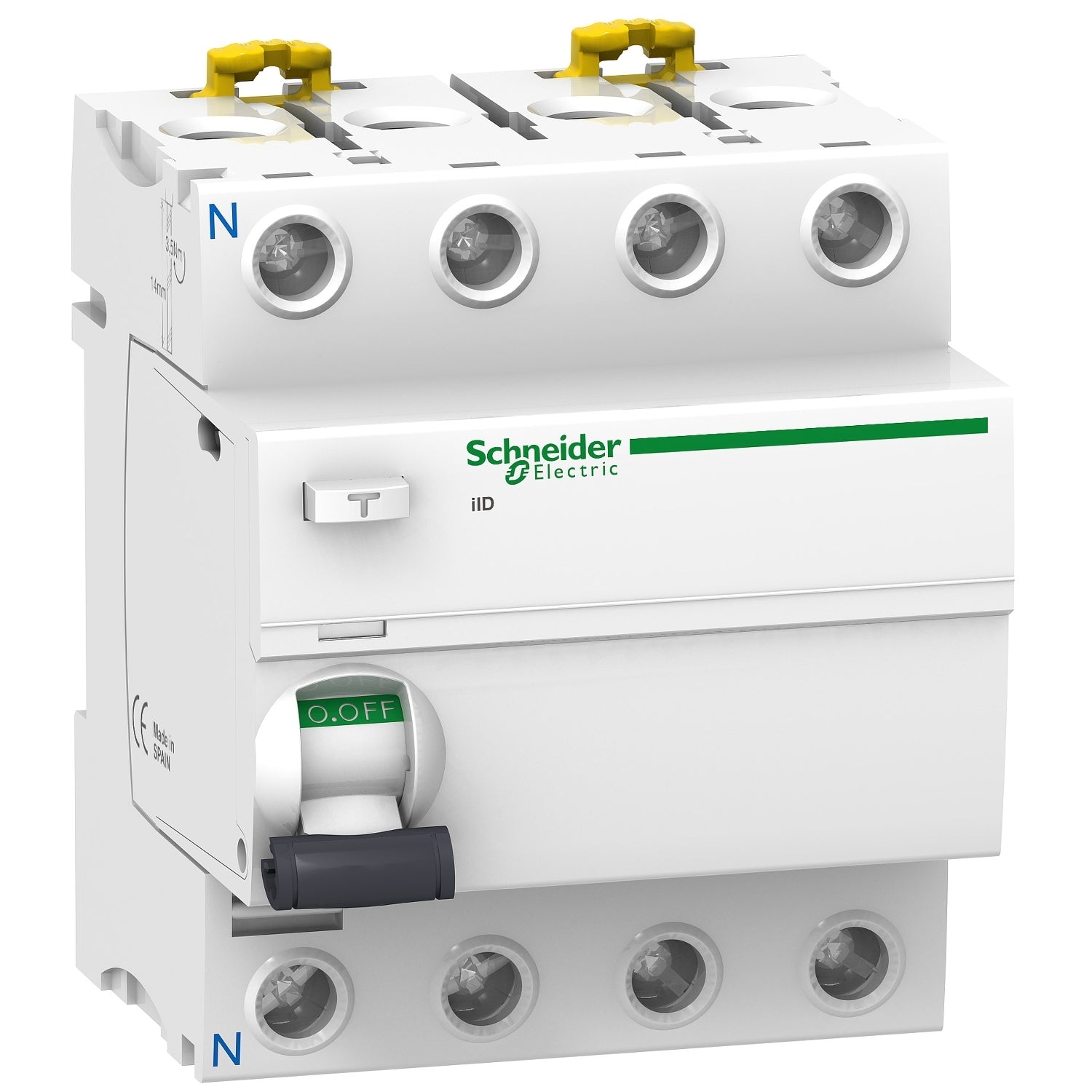 SNR A9R12480 iID 4P 80A 100mA Type AC