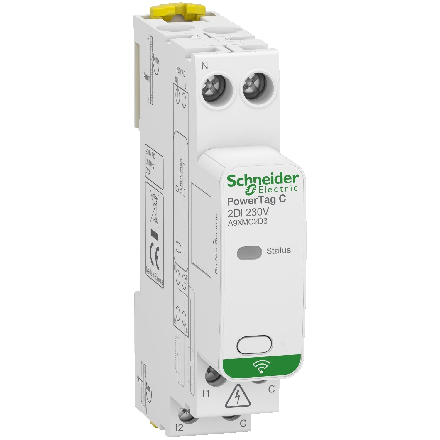 SNR A9XMC2D3 PowerTag C sans fil 2 entrées 230V M2I
