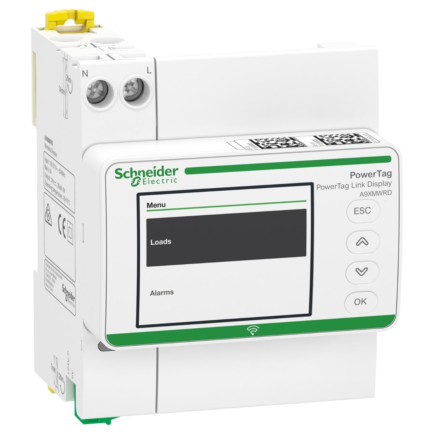 SNR A9XMWRD Afficheur PowerTag Link 230V