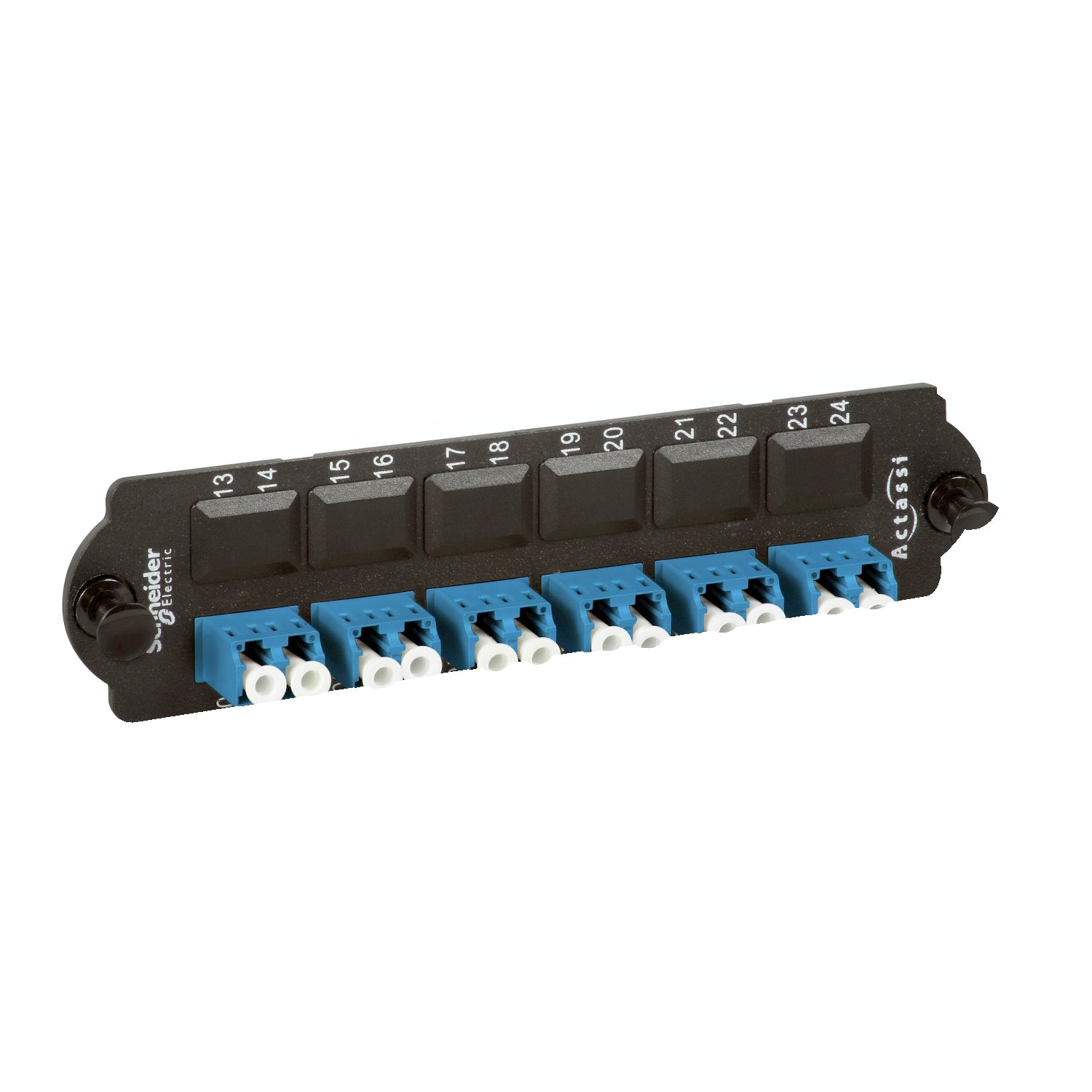 SNR ACTFM1UF2LC6PSM Plaque 6 bus LC dpx SM