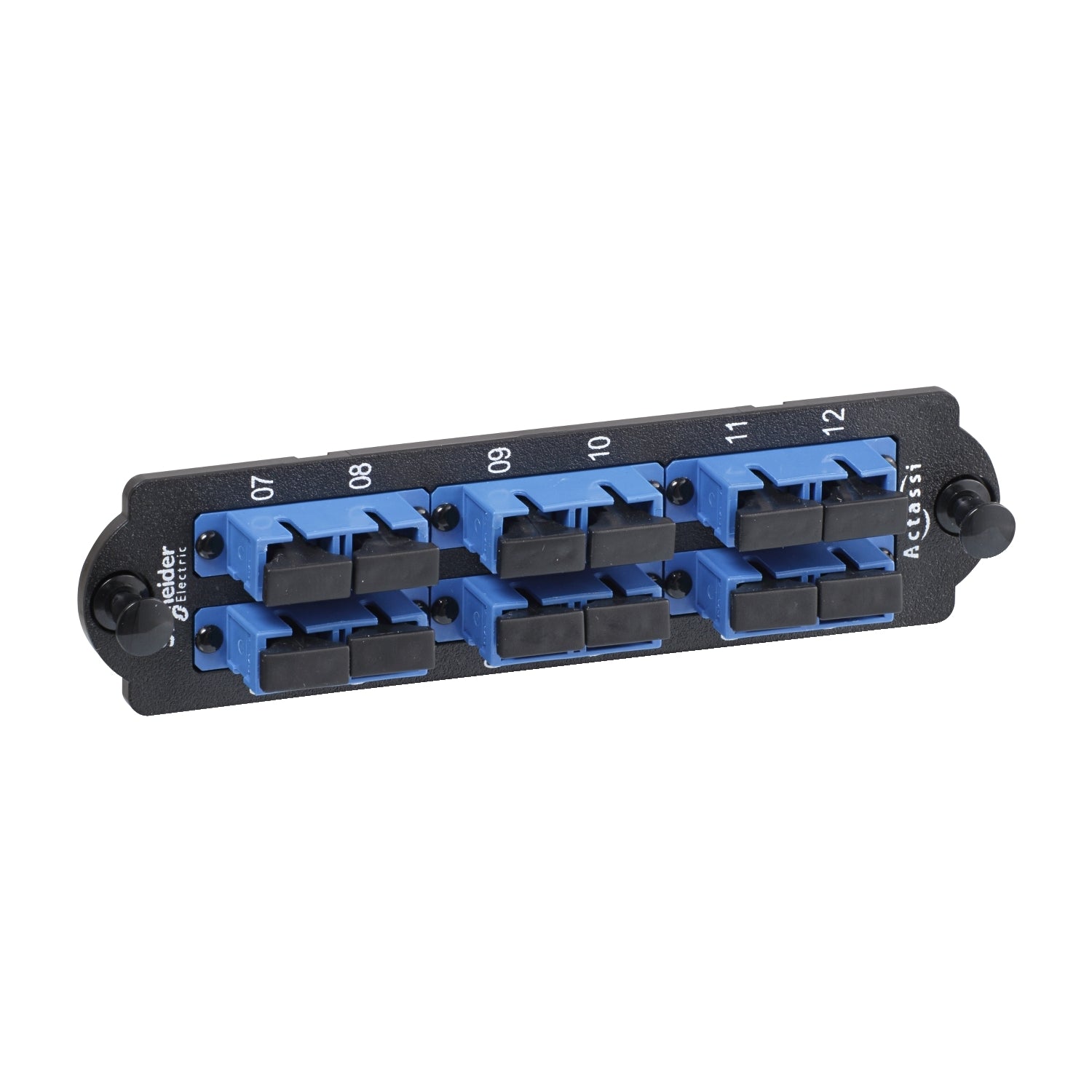 SNR ACTFM1UF2SC6PSM Plaque 6 bus SC dpx SM