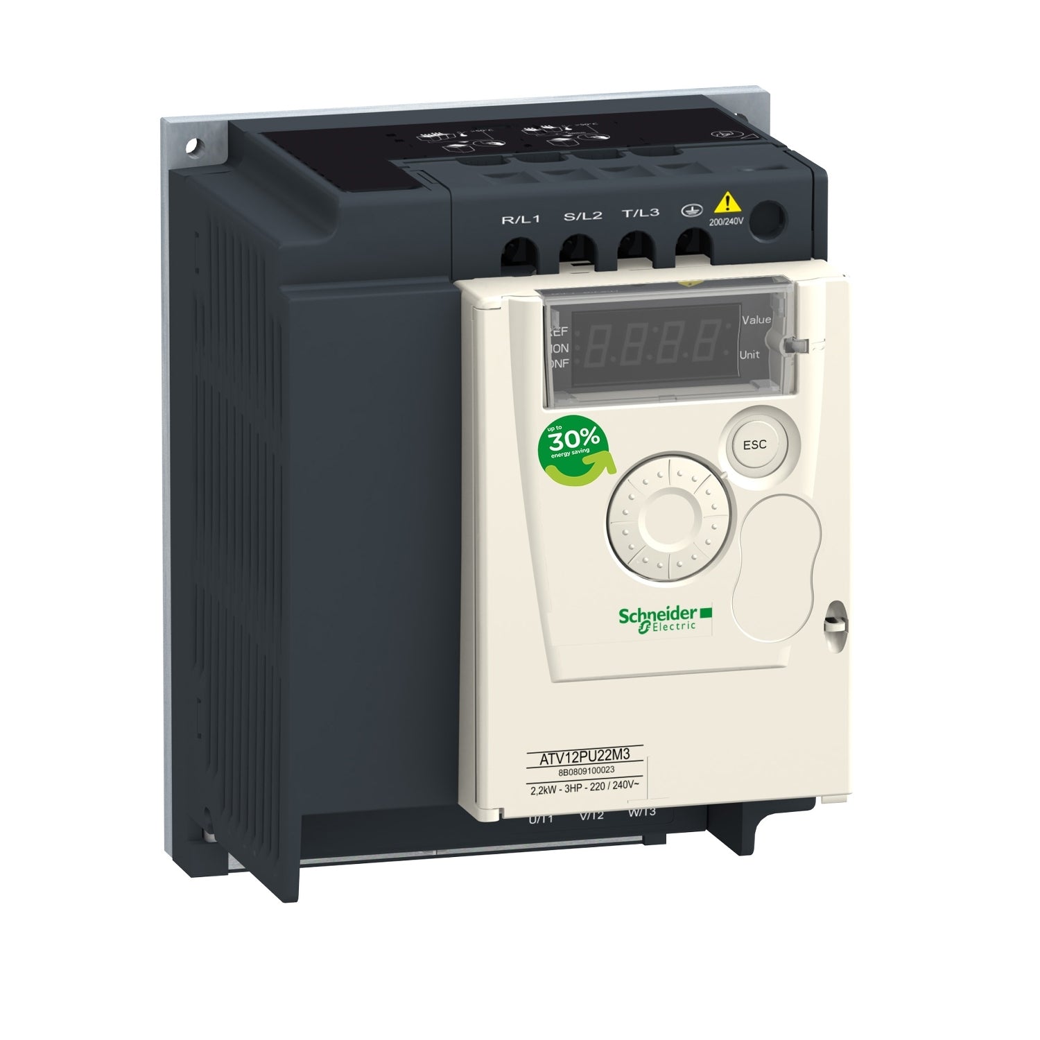 SNR ATV12PU15M3 ATV12 1 5KW 240V TROIS ÉTAGES