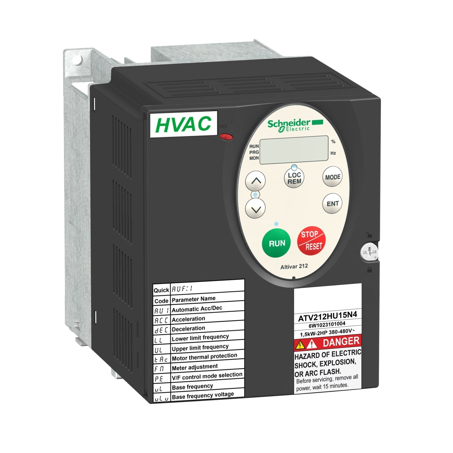 SNR ATV212HU15N4 ATV212 1 5KW 2CV 480V TRI CEM IP20