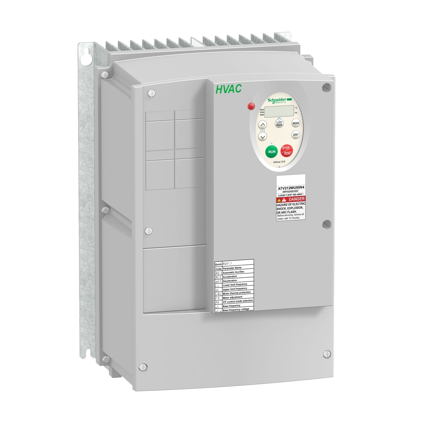 SNR ATV212WU75N4 ATV212 7 5KW 10CV 480V TRI CEM IP54I