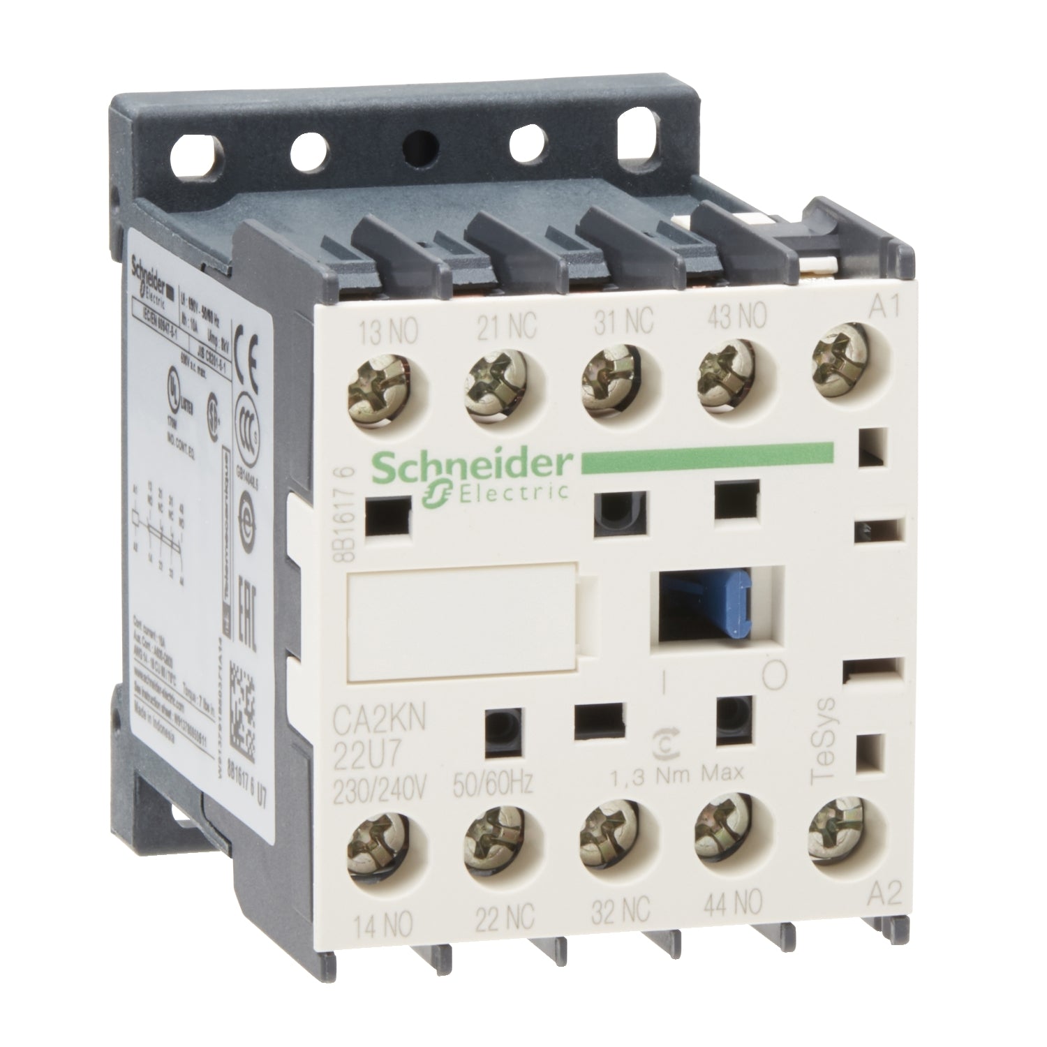 SNR CA2KN22U7 CONT 2F+2O VIS 230 240V