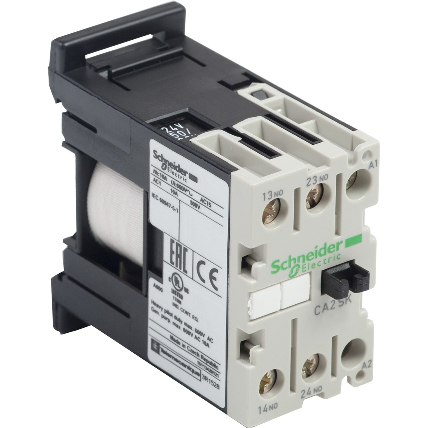SNR CA2SK11B7 AUX CONT 1F 1O 24V 50 60