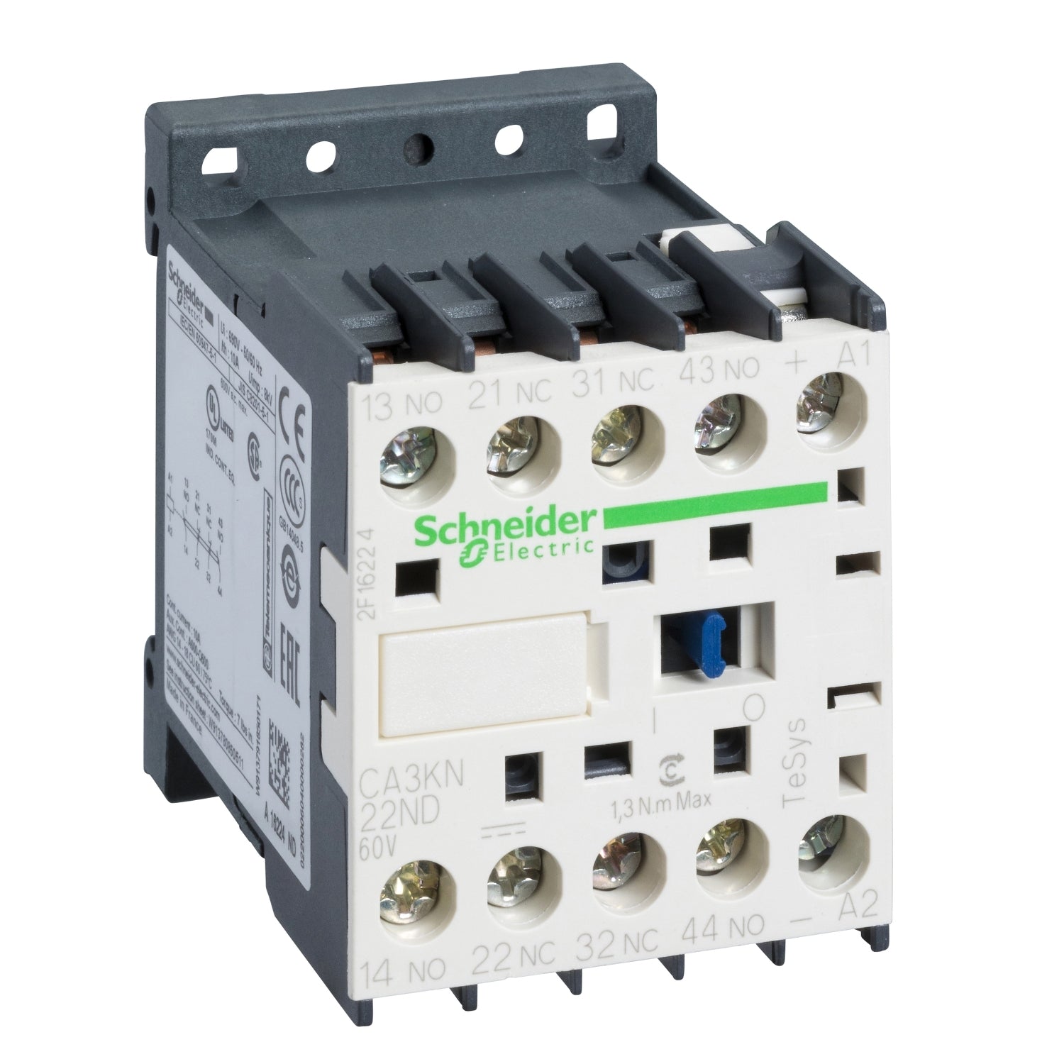 SNR CA3KN22ND CONT AUX 2NC+2NO SCHRAUBE 60V DC