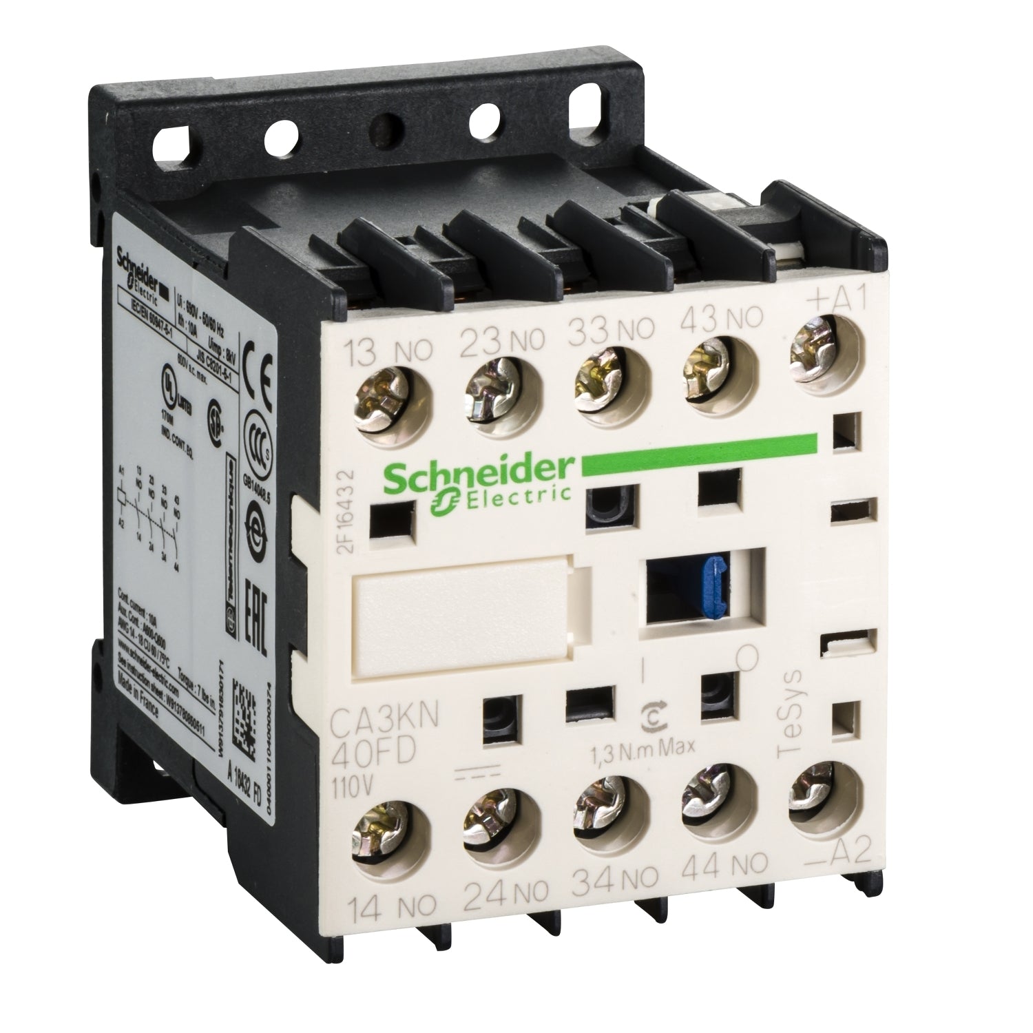 SNR CA3KN40FD CONT AUX SCHRAUBE 110V DC