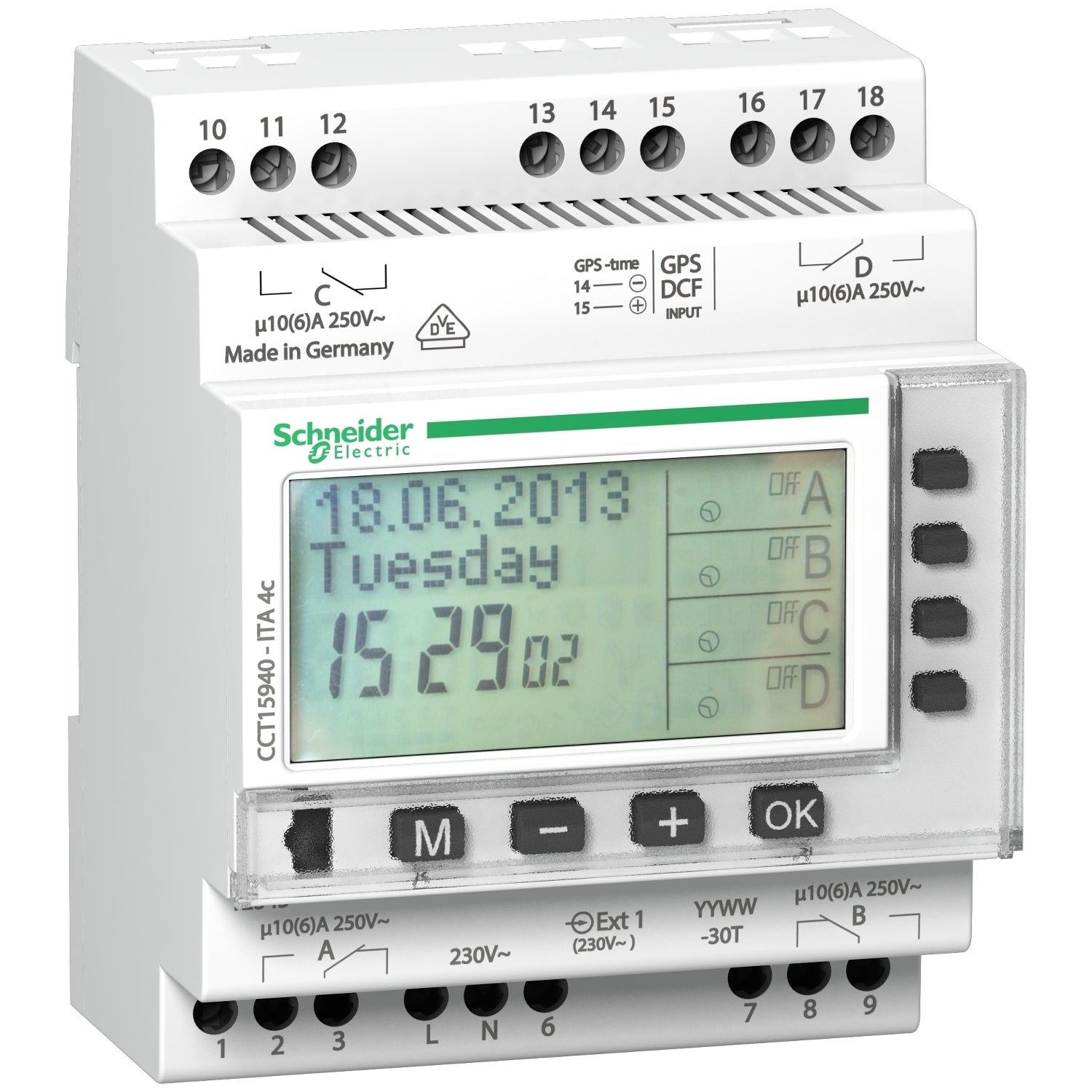 SNR CCT15940 Commutateur multifonctions ITA 4 voies