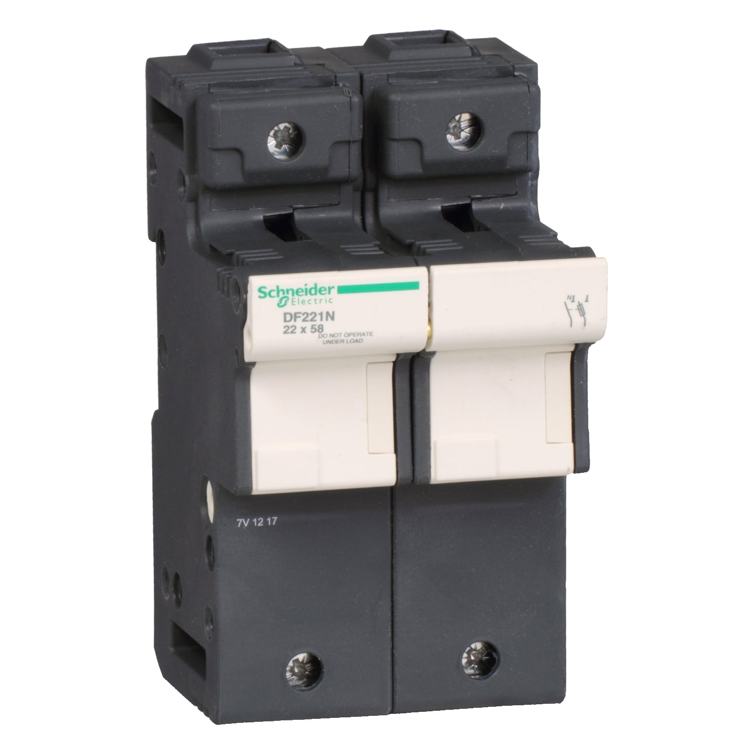 SNR DF221N Porte-fusible 125A 22x58 1P+N