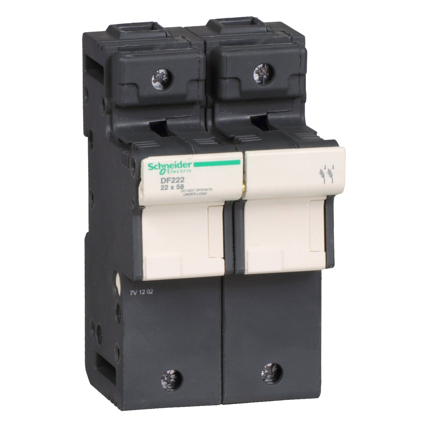SNR DF222 Porte-fusible 125A 22x58 2P