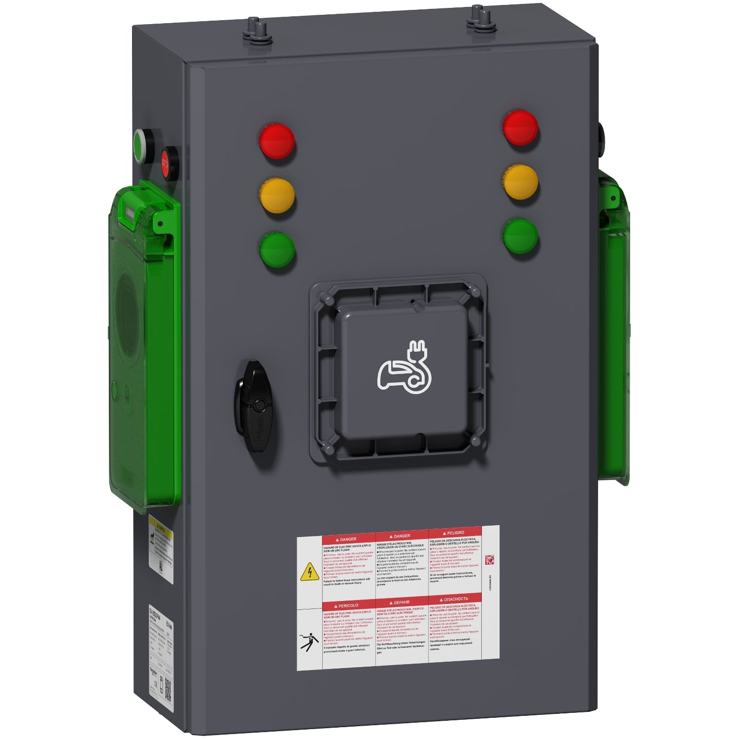 SNR EVP2PE2204R Panneau gris EVlink 22KW 1XT2S RFID