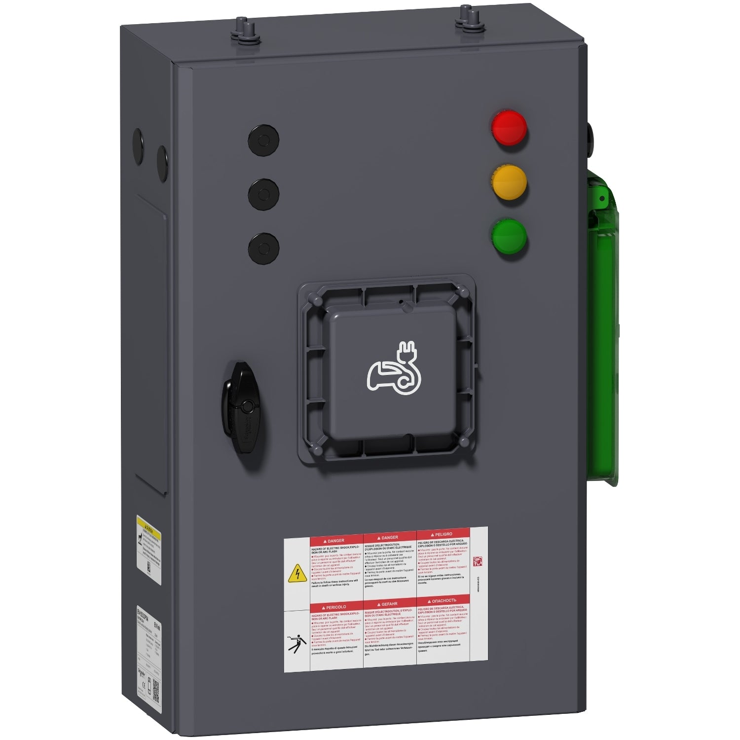 SNR EVP2PE704 Tableau gris EVlink 7KW 1XT2S
