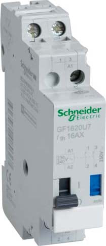 SNR GF1620U7 CONTACTEUR 16A 2F 240V