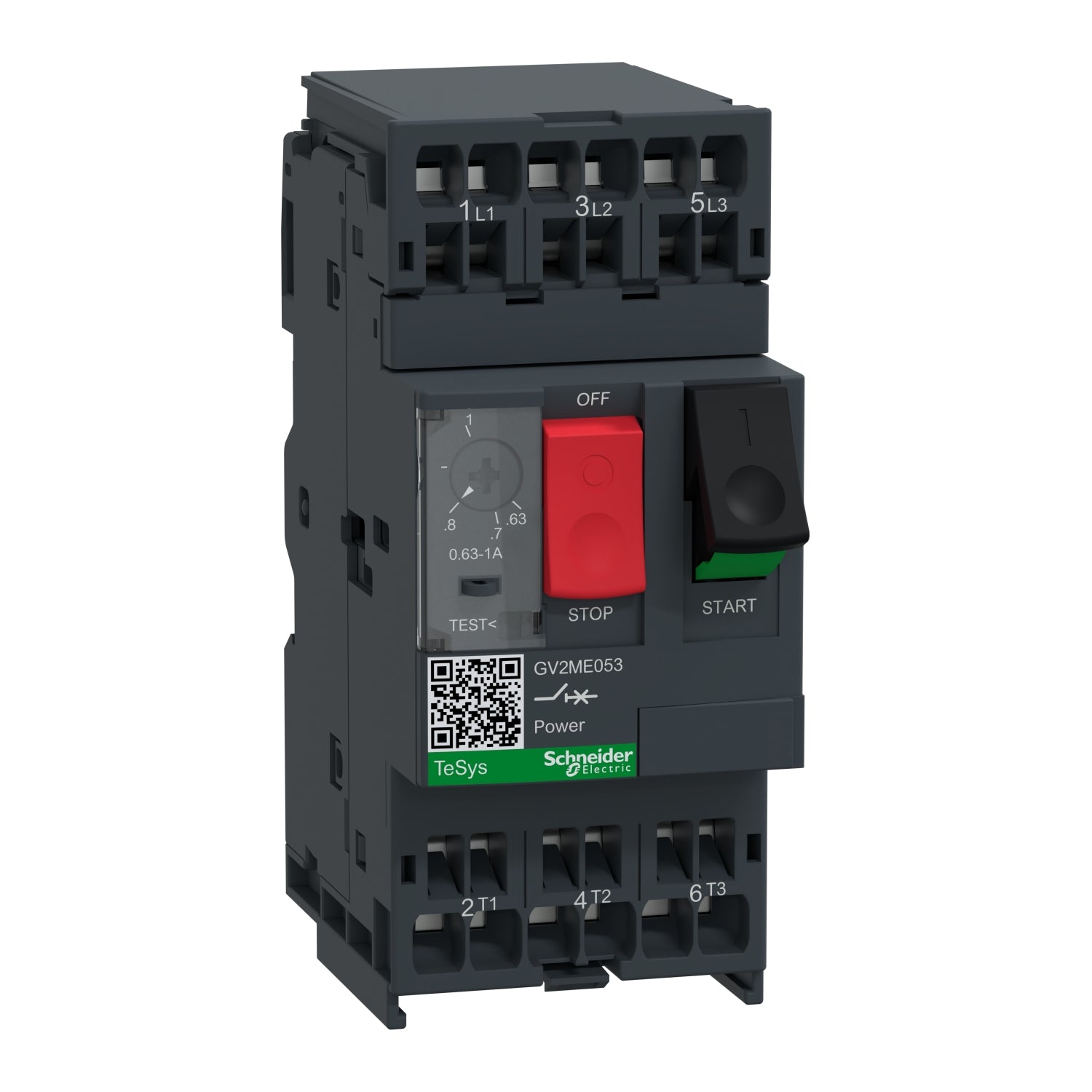 SNR GV2ME053 IntMagTerGV2 Impulsion 0 63 1A Ressort