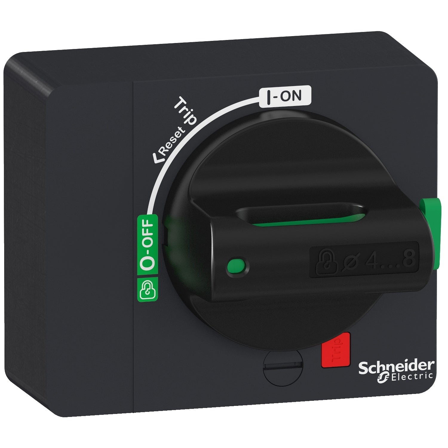 SNR GV4ADN01 Commande rotative directe noire IP40 GV4