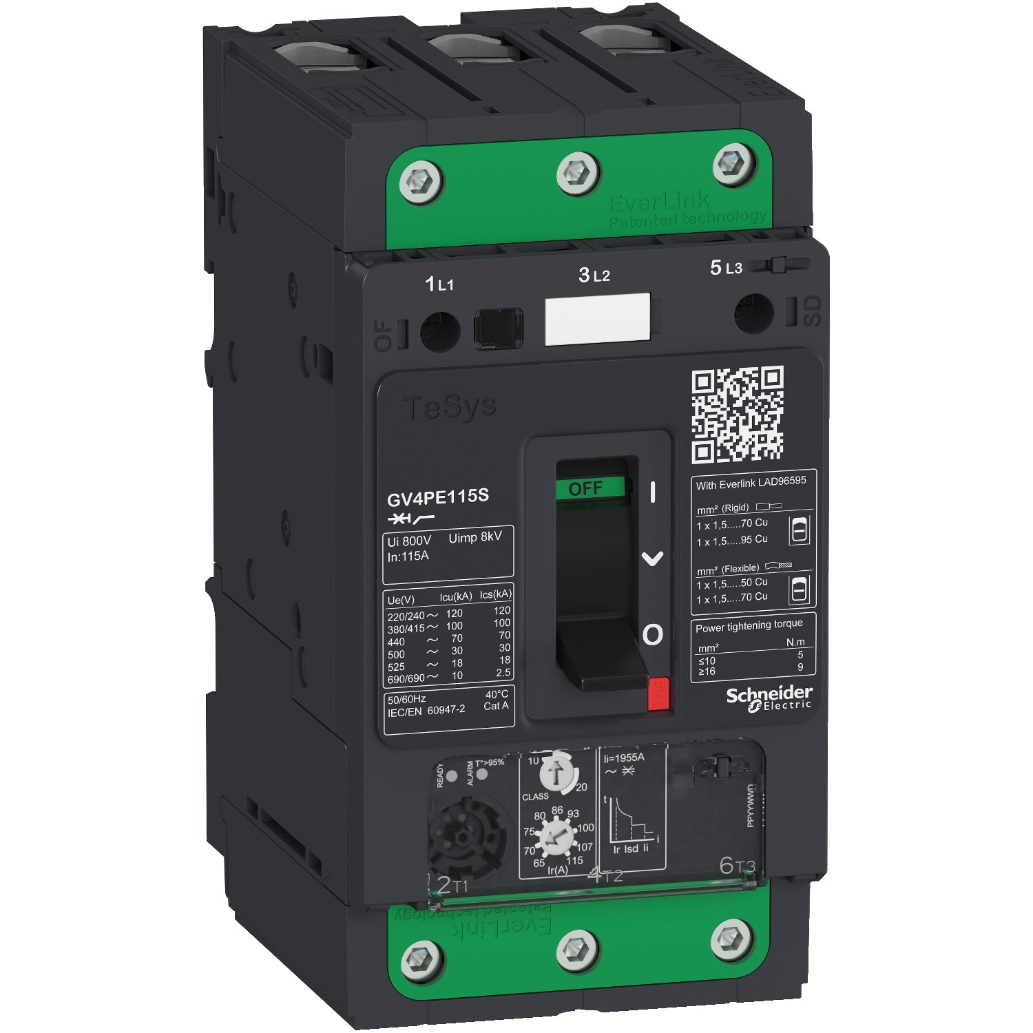 SNR GV4PE50N IntMagTerGV4 Hebel 50A 50kA Elink