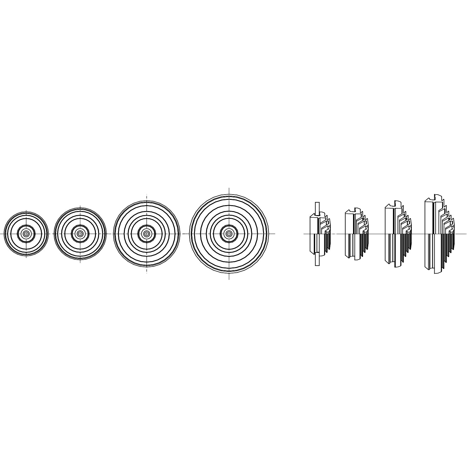 SNR ISM71073 Entrée étanche 4 32 kit 10pcs