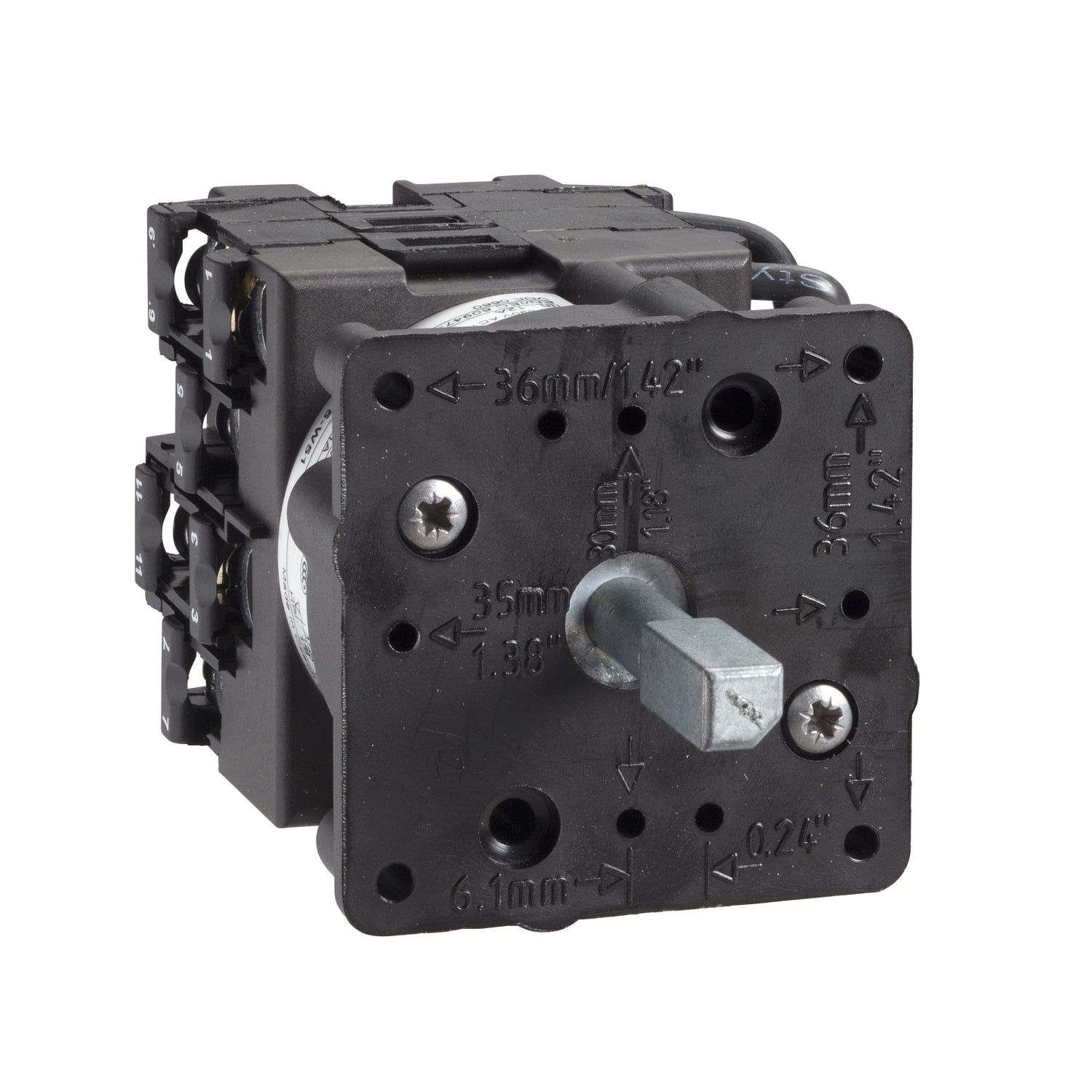 SNR K1B003BL Interrupteur 12A BCD 3 décimales