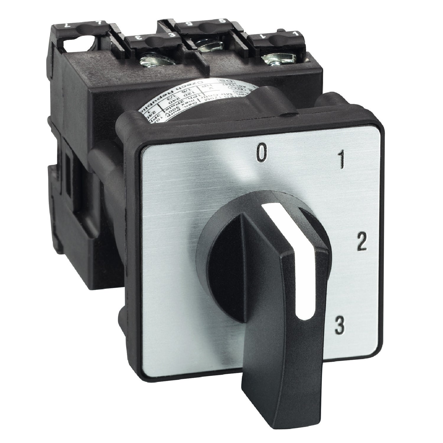 SNR K1C003QLH Interrupteur complet 12A 3pos + 0 1p