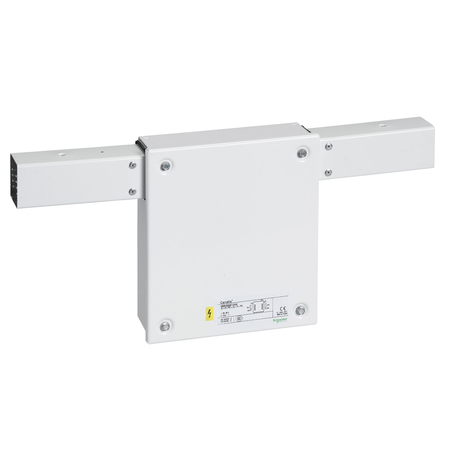 SNR KBB40ABT44W Zentralversorgung RAL9003 25 40A 2 4Px2