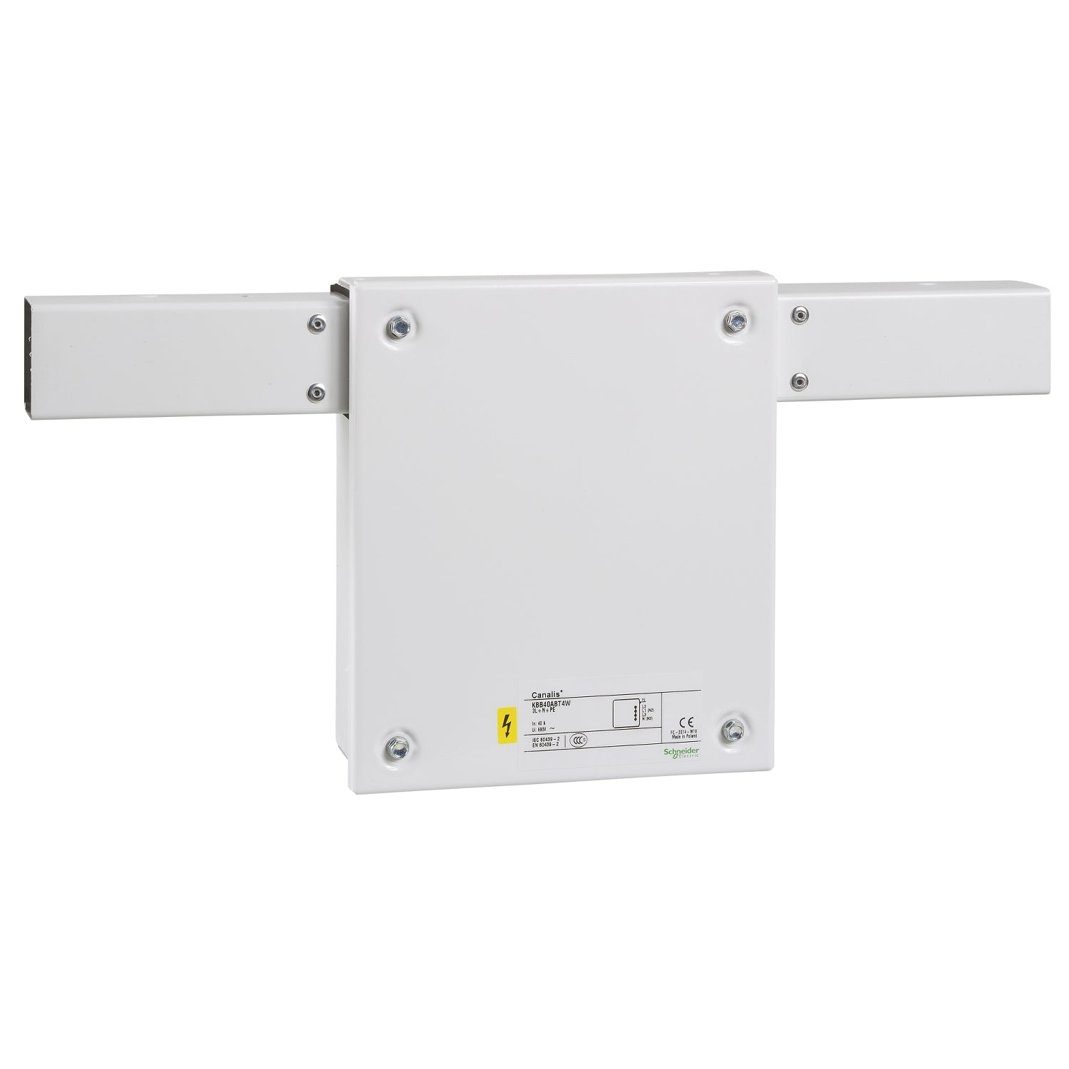 SNR KBB40ABT4W Zentralversorgung RAL9003 25 40A 4P RAL9003