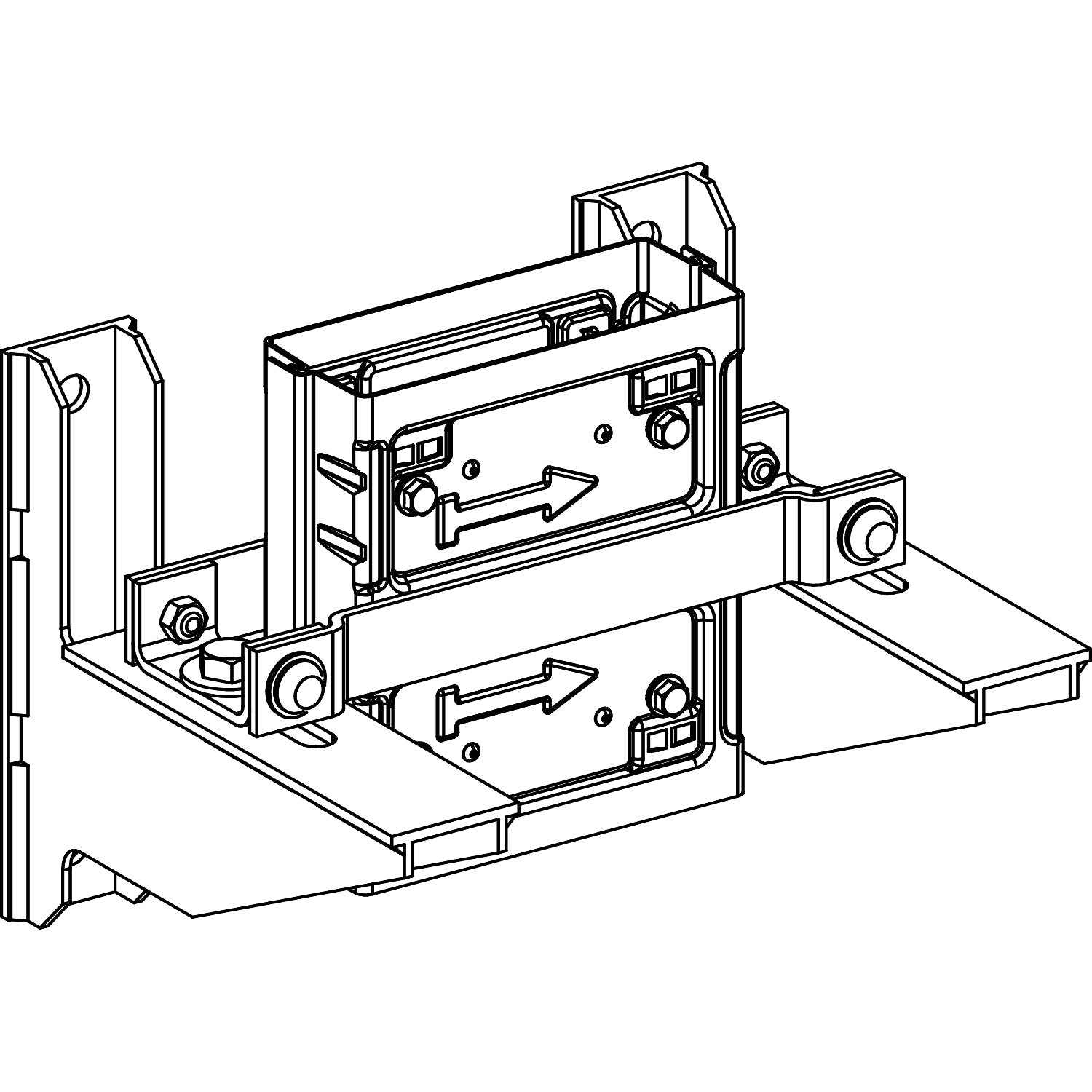 SNR KSB400ZV1 SUPPORT BASE COL MONT 400A